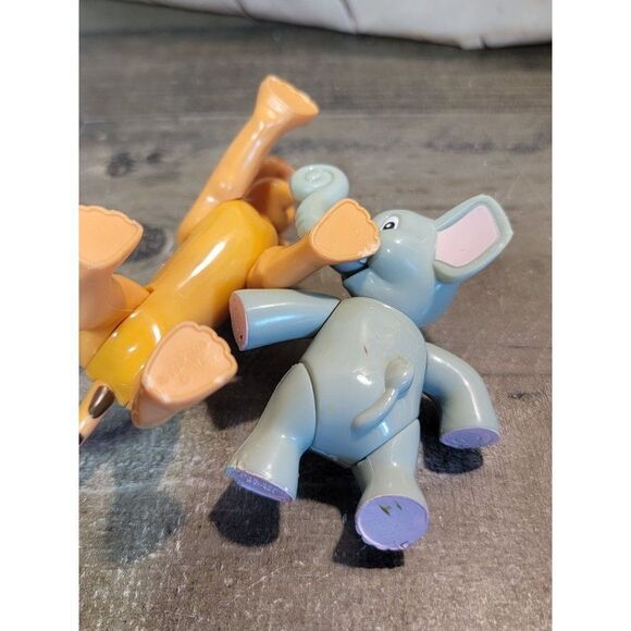 Rainforest Cafe 2000 cheetah elephant Safari set toy figure - Picture 6 of 6